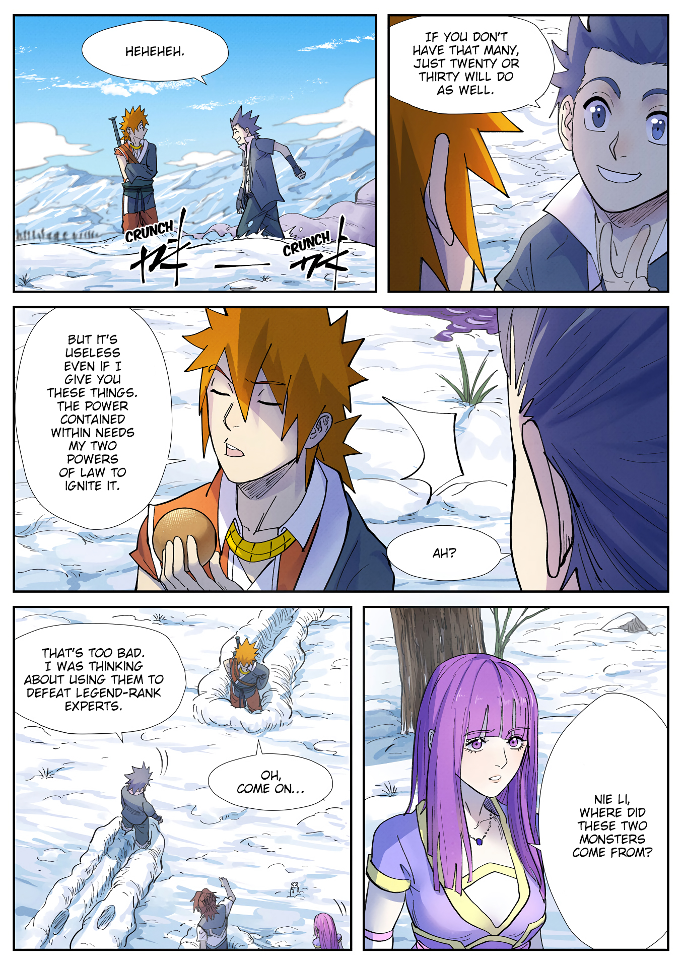 Tales of Demons and Gods chapter 253.5 page 4