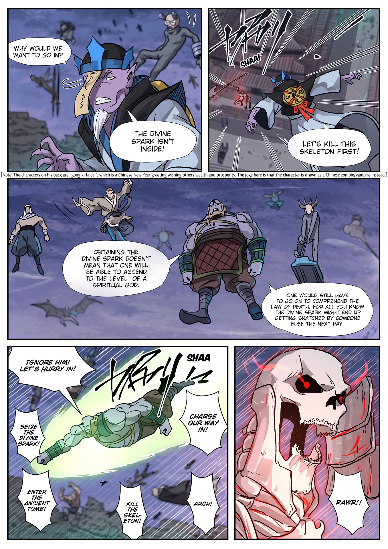 Tales of Demons and Gods chapter 266.5 page 9