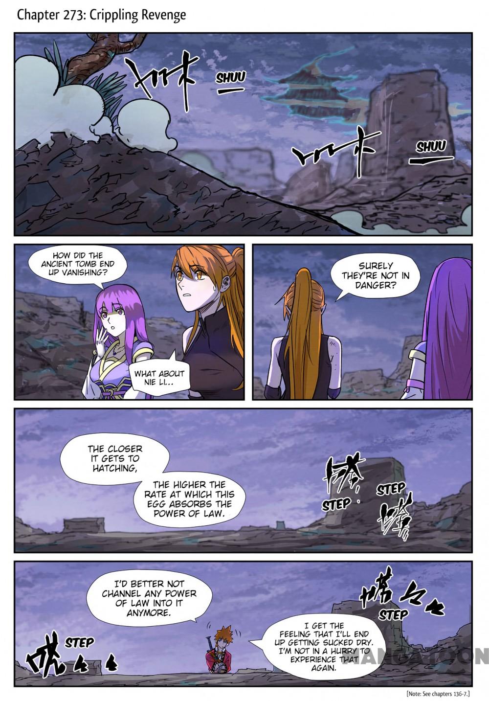 Tales of Demons and Gods chapter 273 page 1