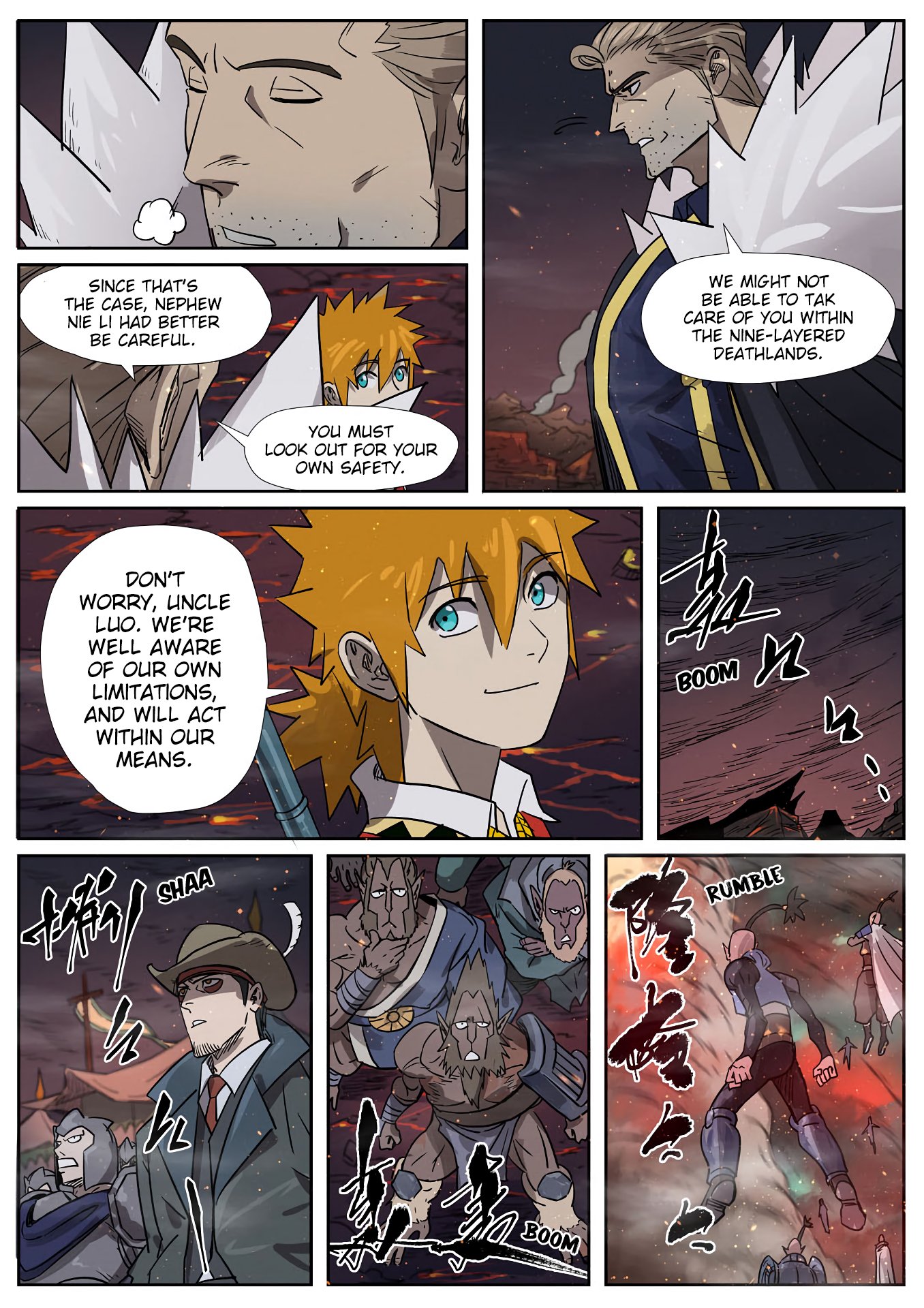 Tales of Demons and Gods chapter 274.5 page 1