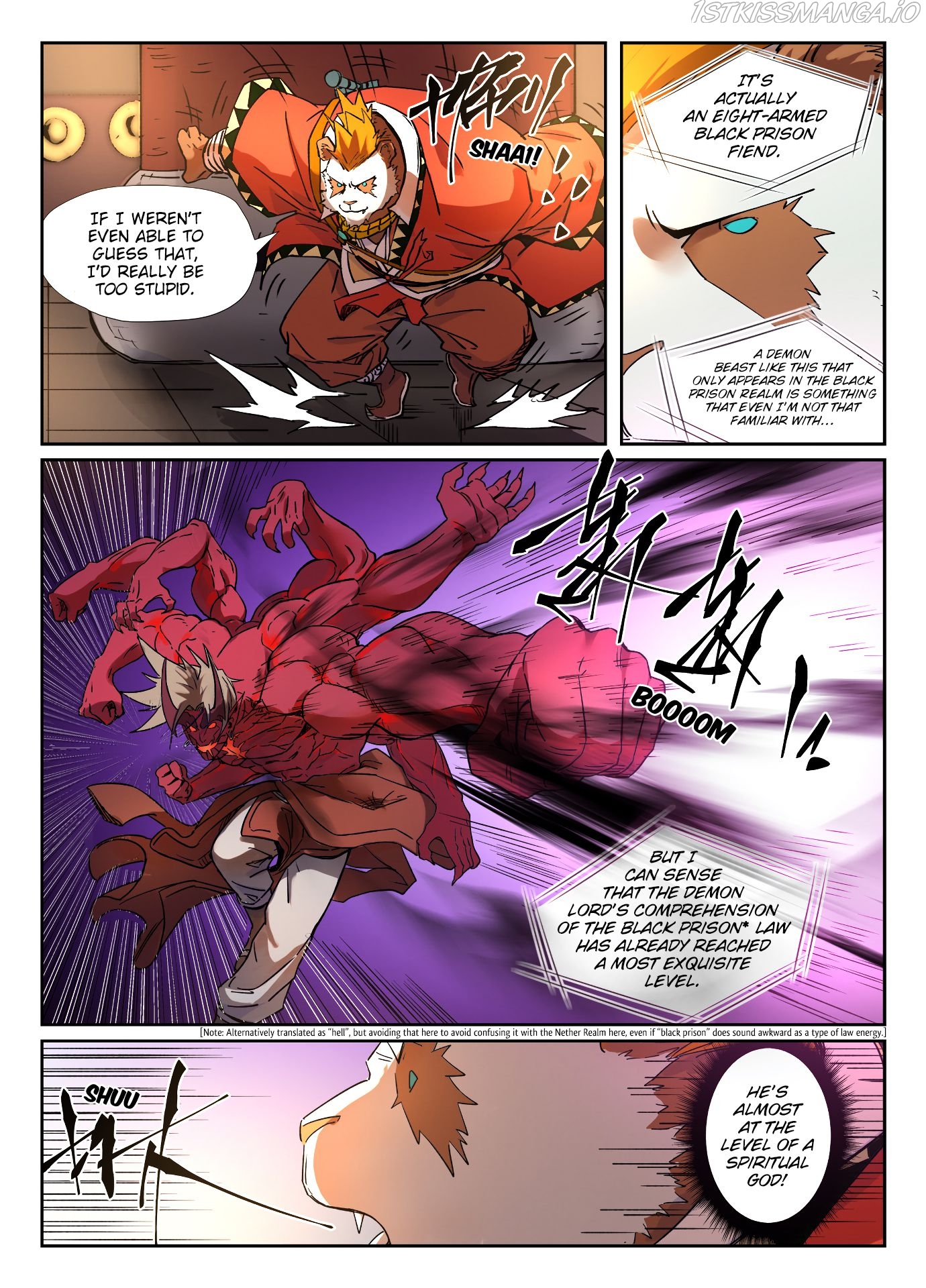 Tales of Demons and Gods chapter 281.5 page 8