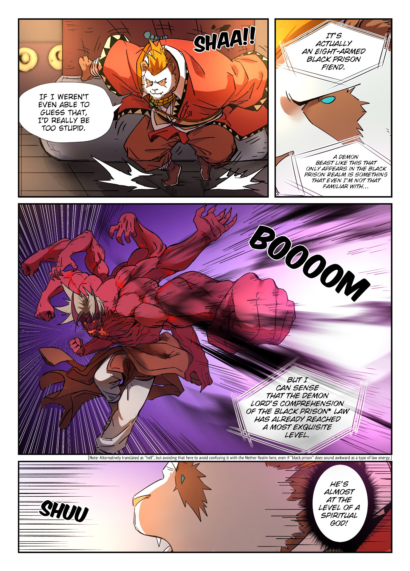 Tales of Demons and Gods chapter 281.6 page 8