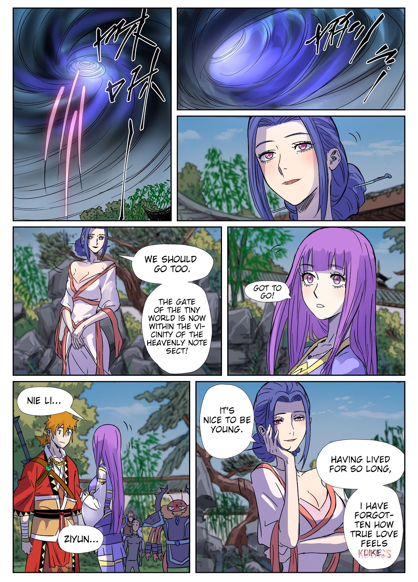 Tales of Demons and Gods chapter 295.6 page 8