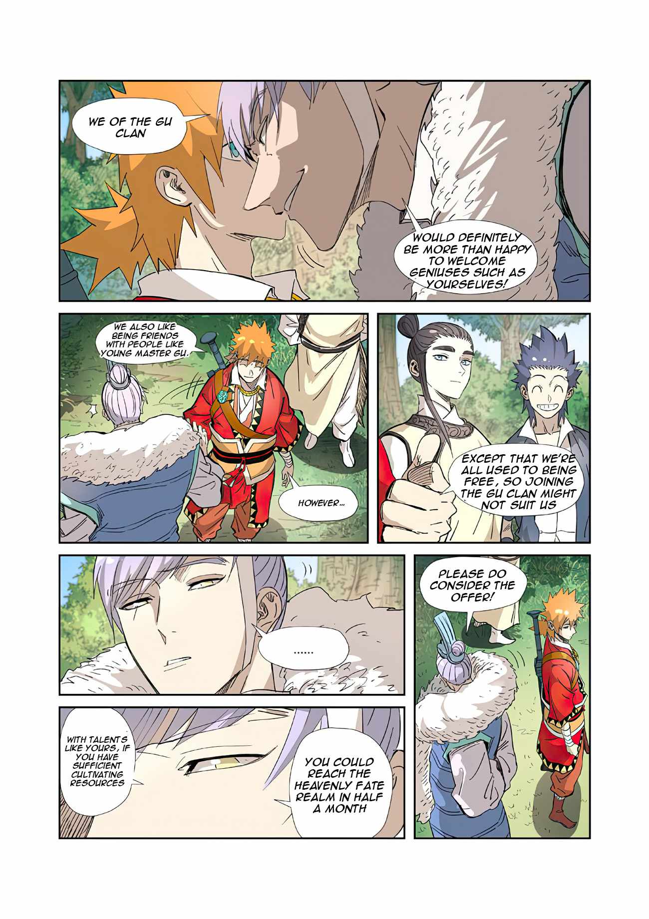 Tales of Demons and Gods chapter 318.5 page 5