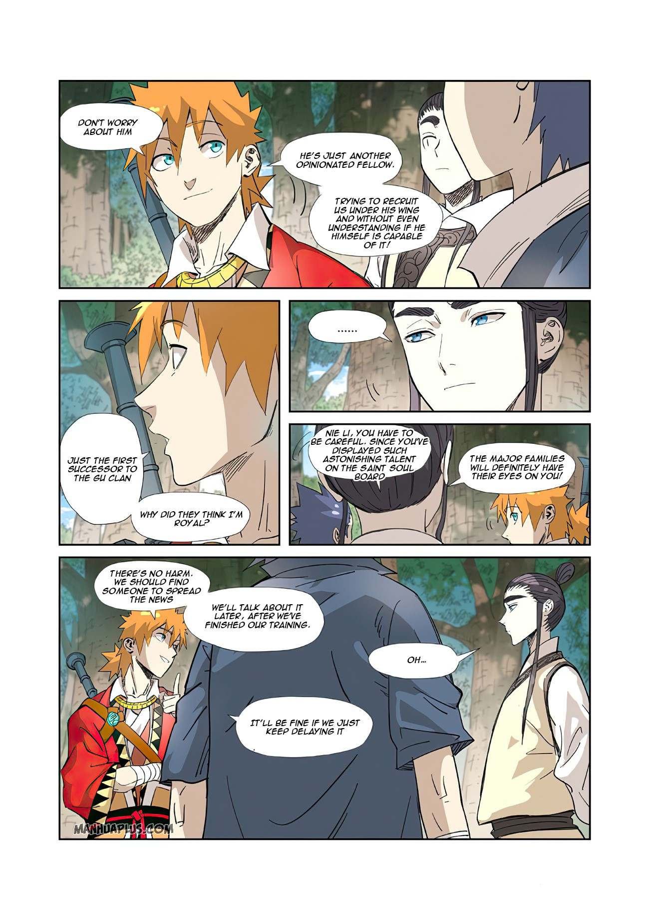 Tales of Demons and Gods chapter 318.5 page 7