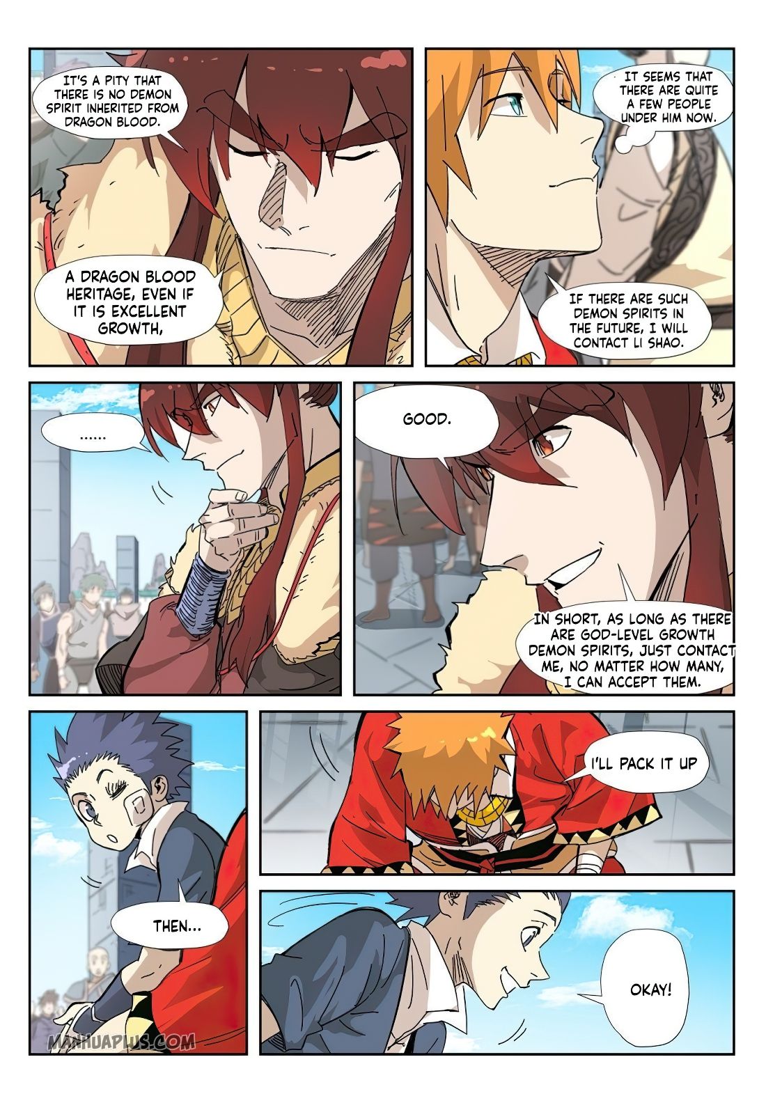 Tales of Demons and Gods chapter 328 page 1