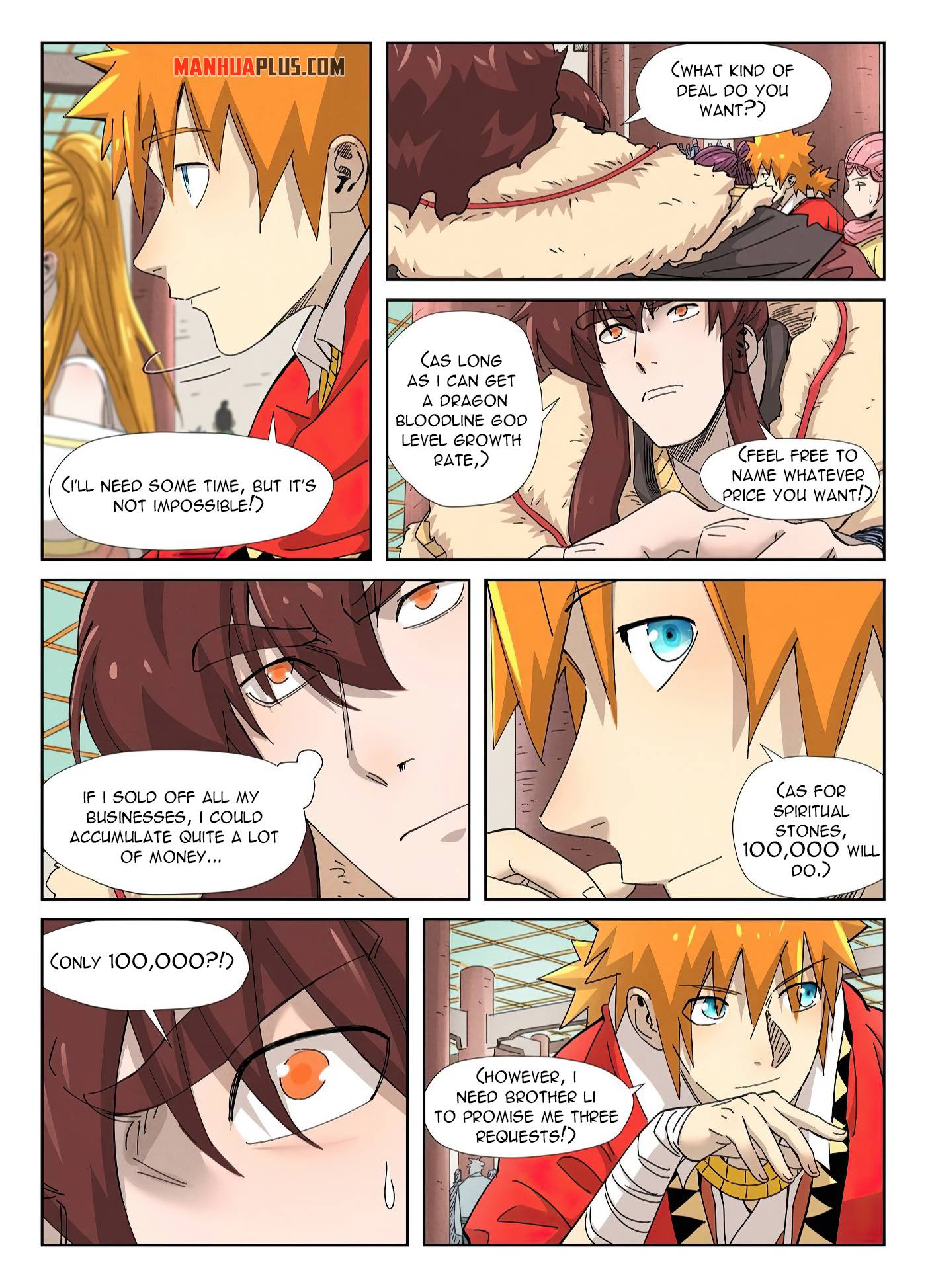 Tales of Demons and Gods chapter 337.6 page 7