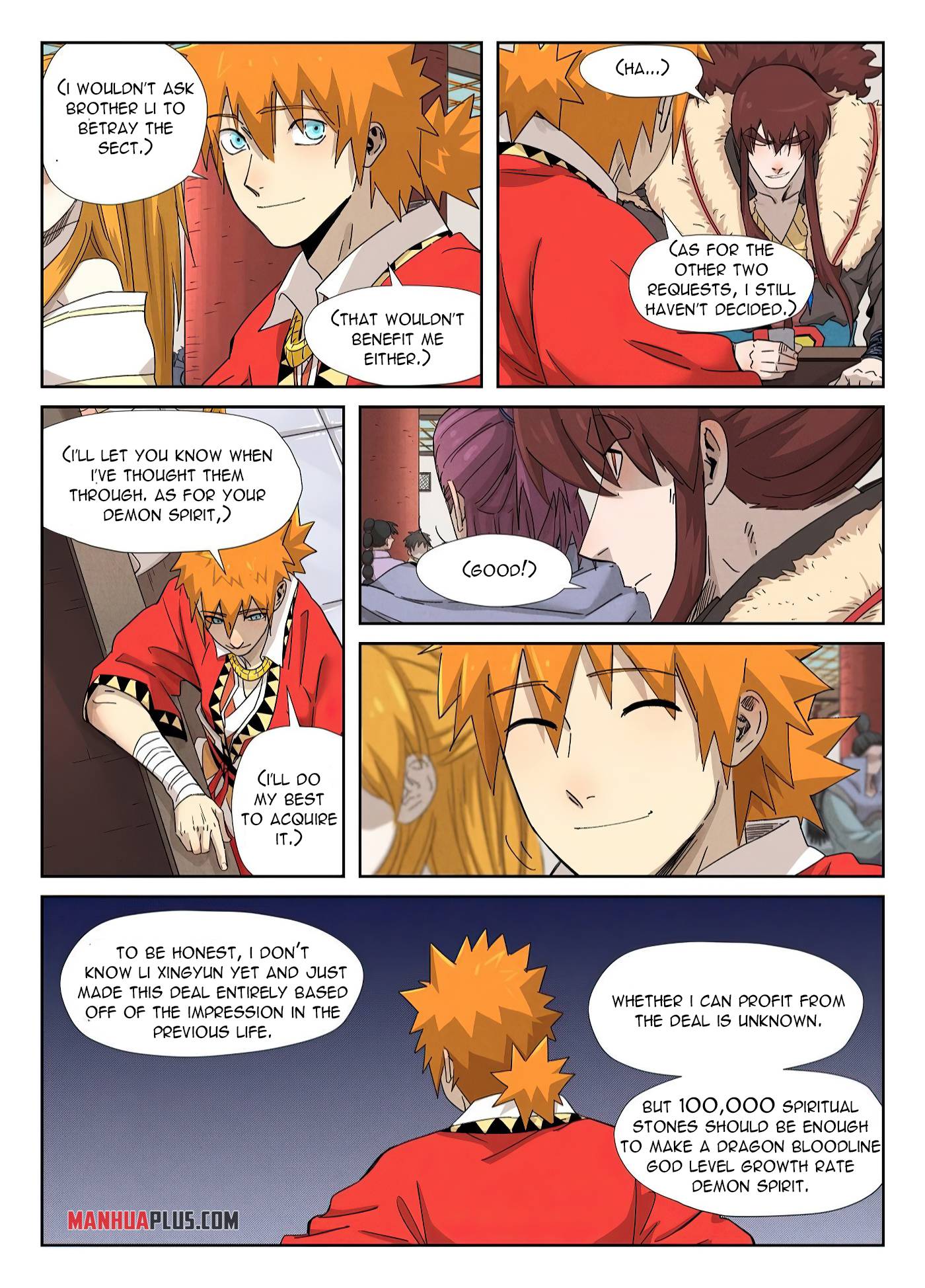 Tales of Demons and Gods chapter 337.6 page 9