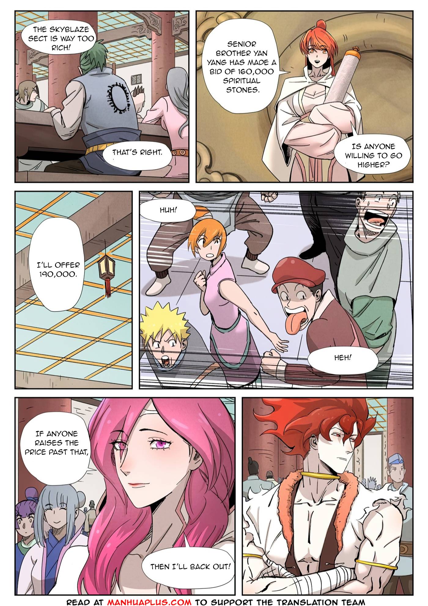 Tales of Demons and Gods chapter 338.6 page 9