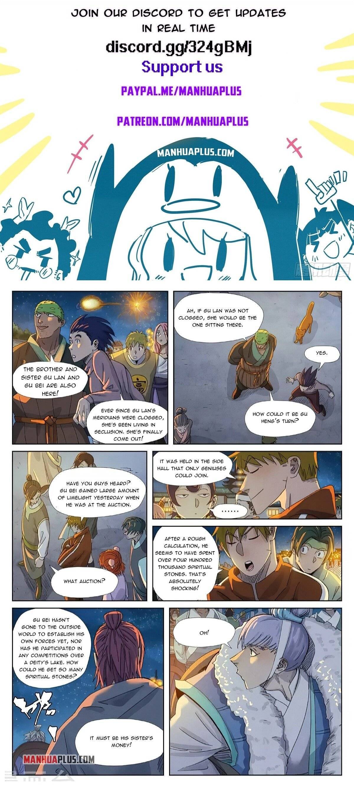 Tales of Demons and Gods chapter 349.1 page 1