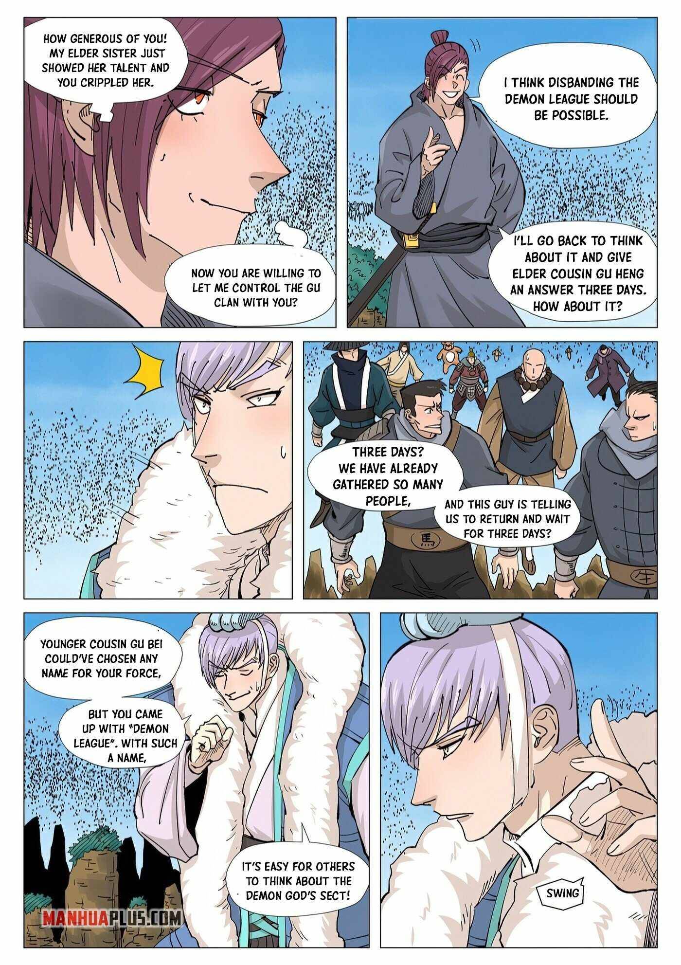 Tales of Demons and Gods chapter 362.5 page 8