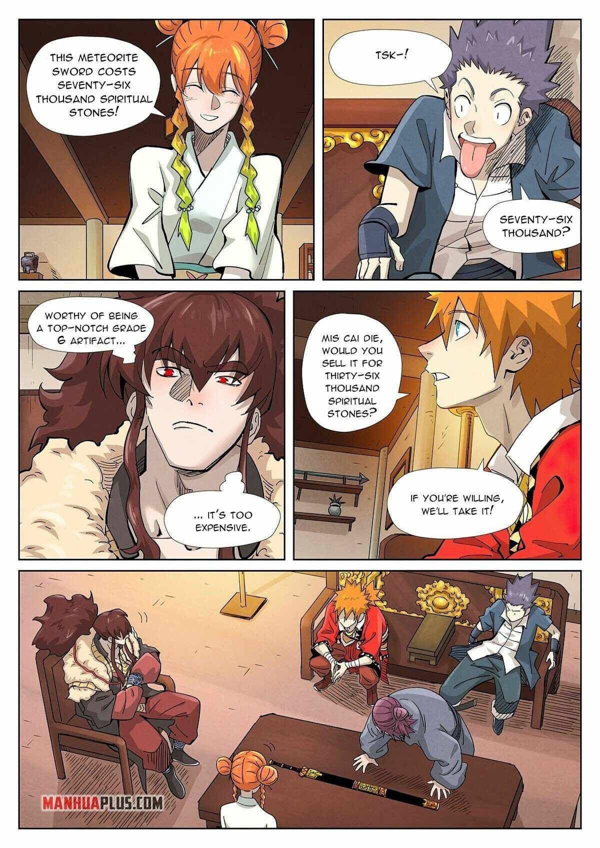 Tales of Demons and Gods chapter 367.5 page 3