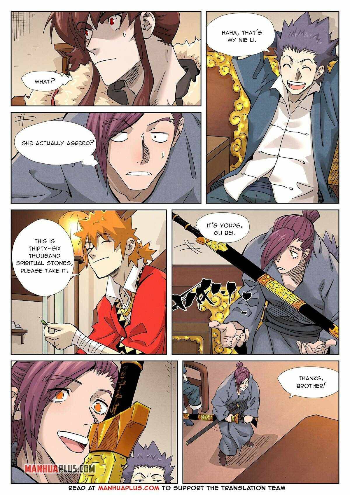 Tales of Demons and Gods chapter 367.5 page 5