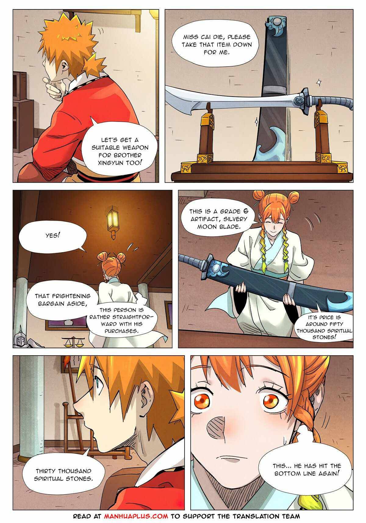 Tales of Demons and Gods chapter 367.5 page 8