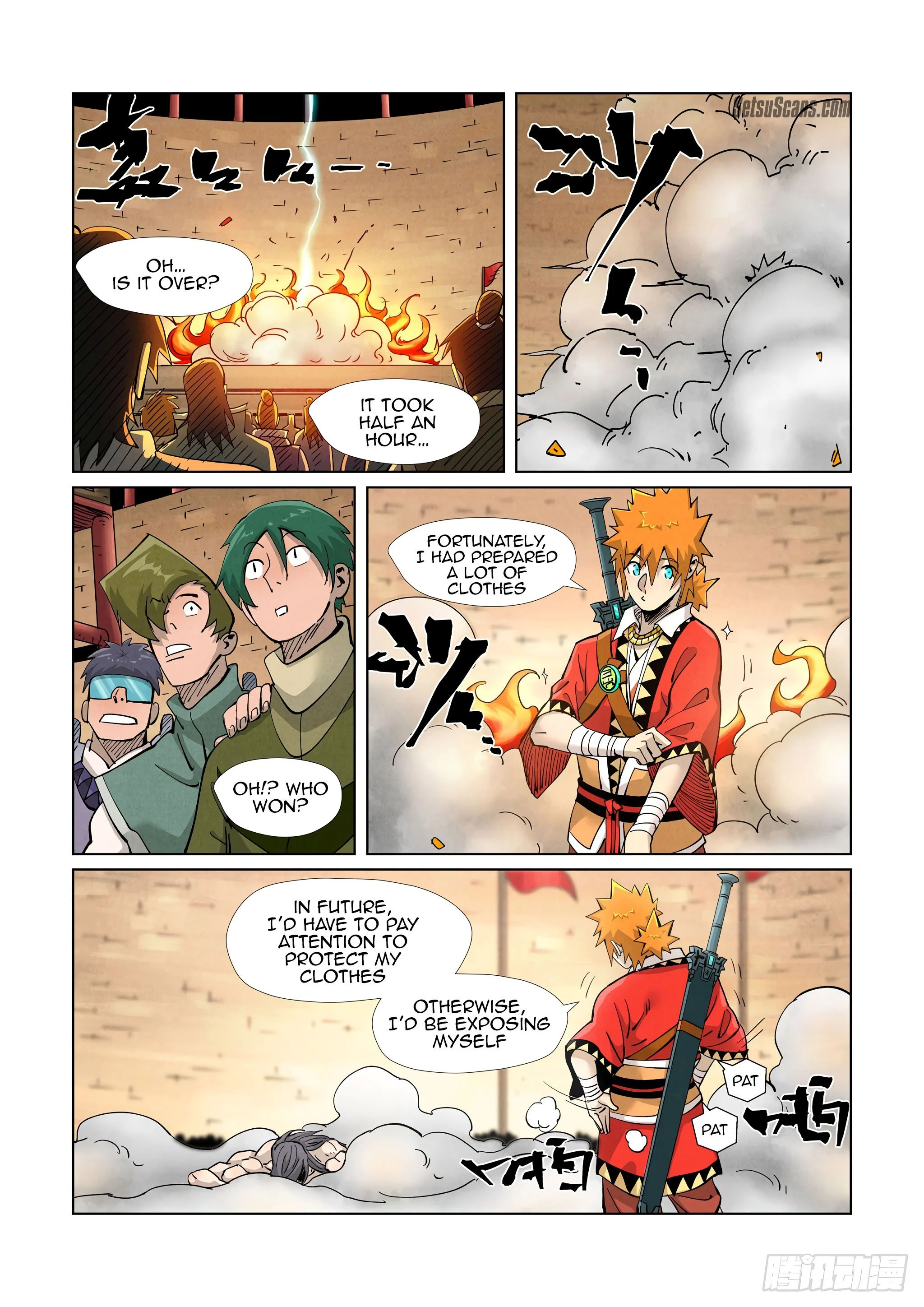 Tales of Demons and Gods chapter 370.6 page 6