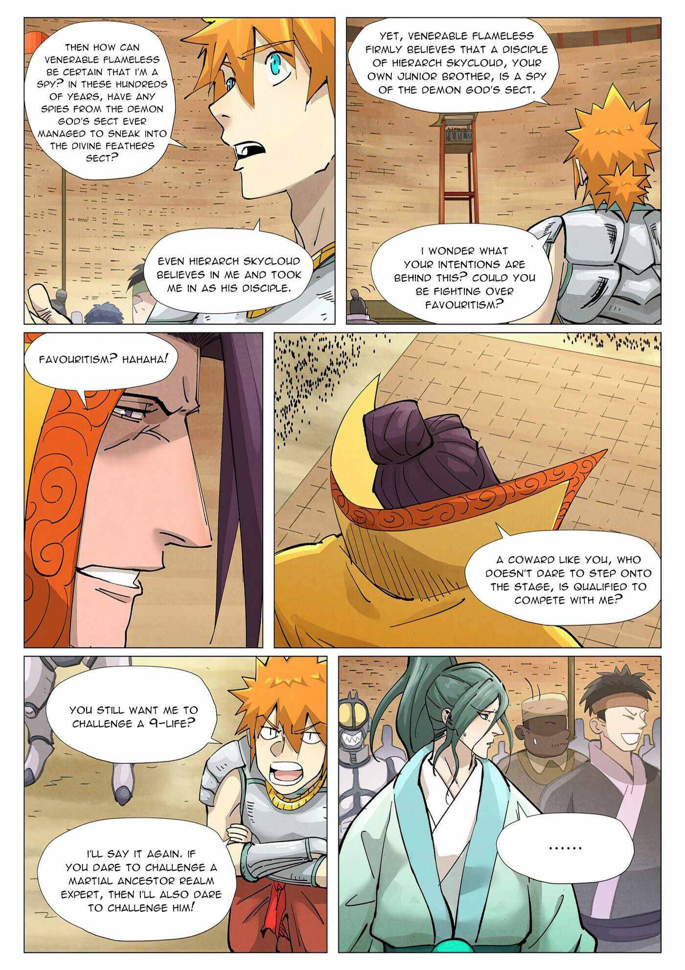 Tales of Demons and Gods chapter 373.5 page 7