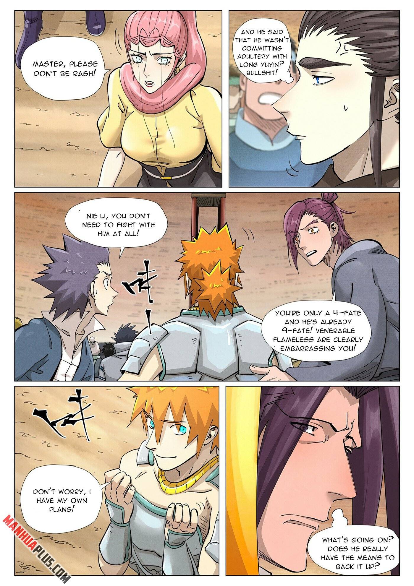 Tales of Demons and Gods chapter 374.1 page 1