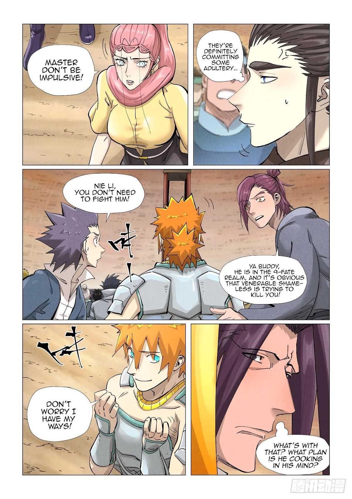 Tales of Demons and Gods chapter 374 page 1