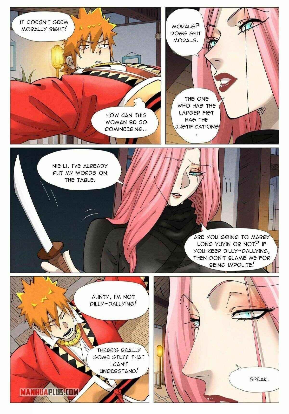 Tales of Demons and Gods chapter 377.5 page 7