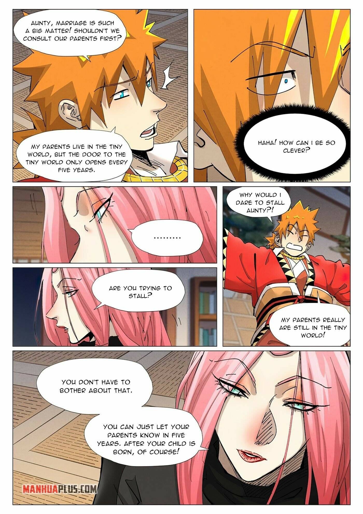 Tales of Demons and Gods chapter 378.1 page 5