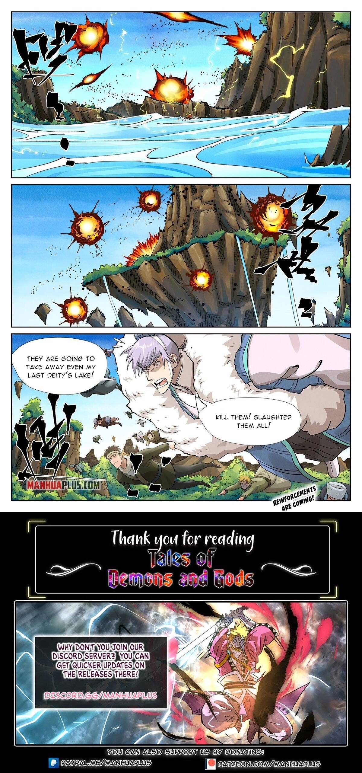 Tales of Demons and Gods chapter 380.6 page 9