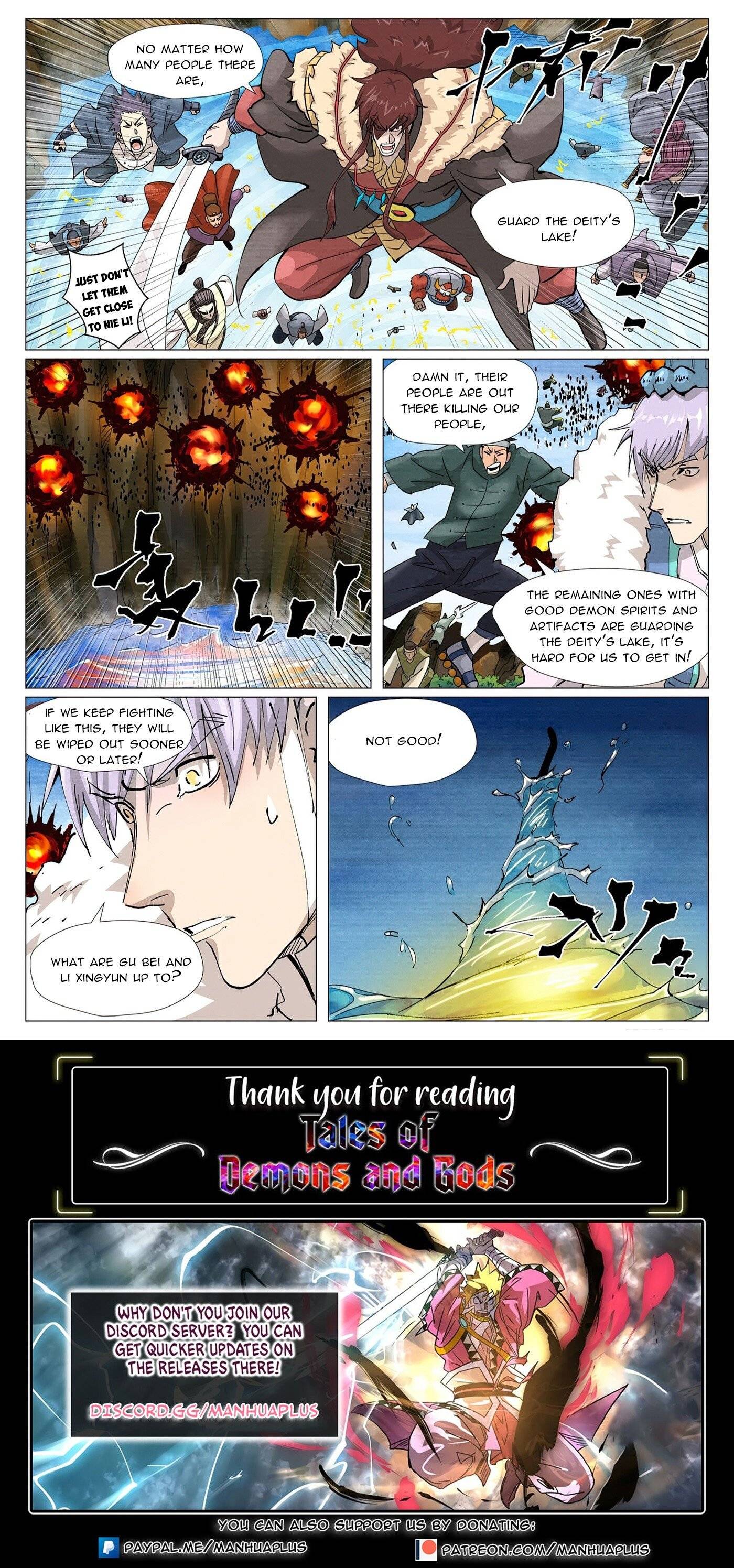 Tales of Demons and Gods chapter 381.6 page 10