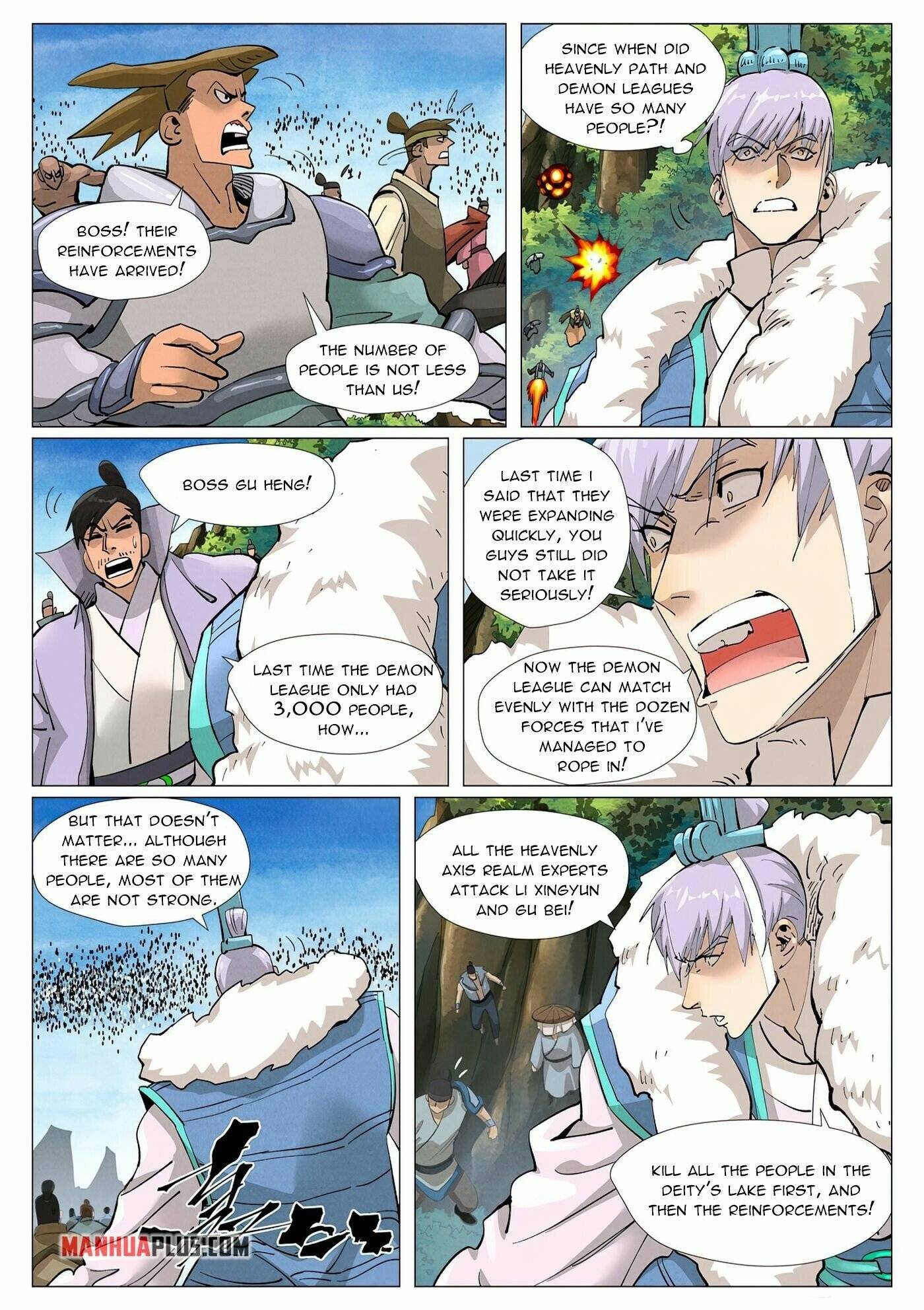 Tales of Demons and Gods chapter 381.6 page 6