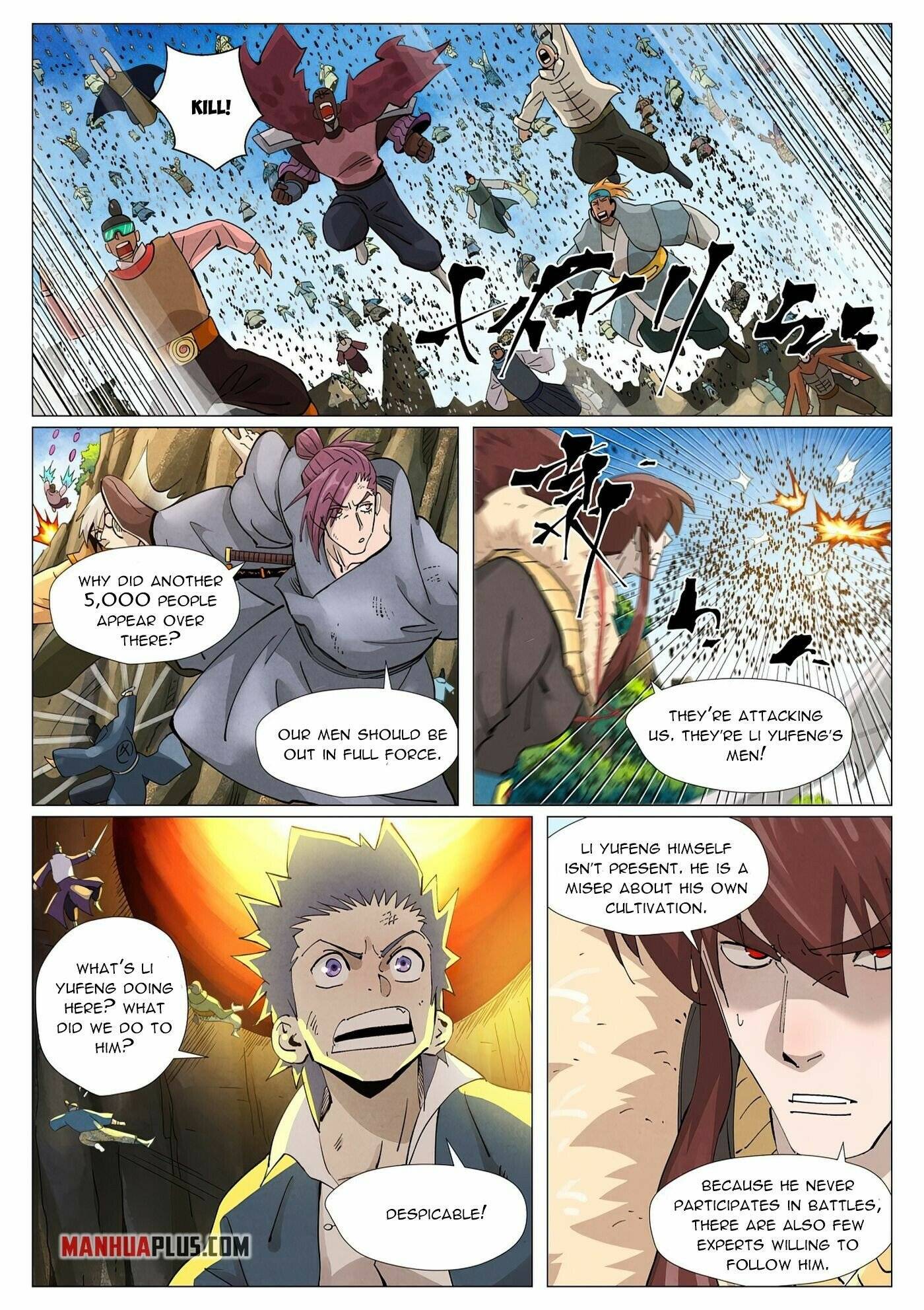 Tales of Demons and Gods chapter 381.6 page 9