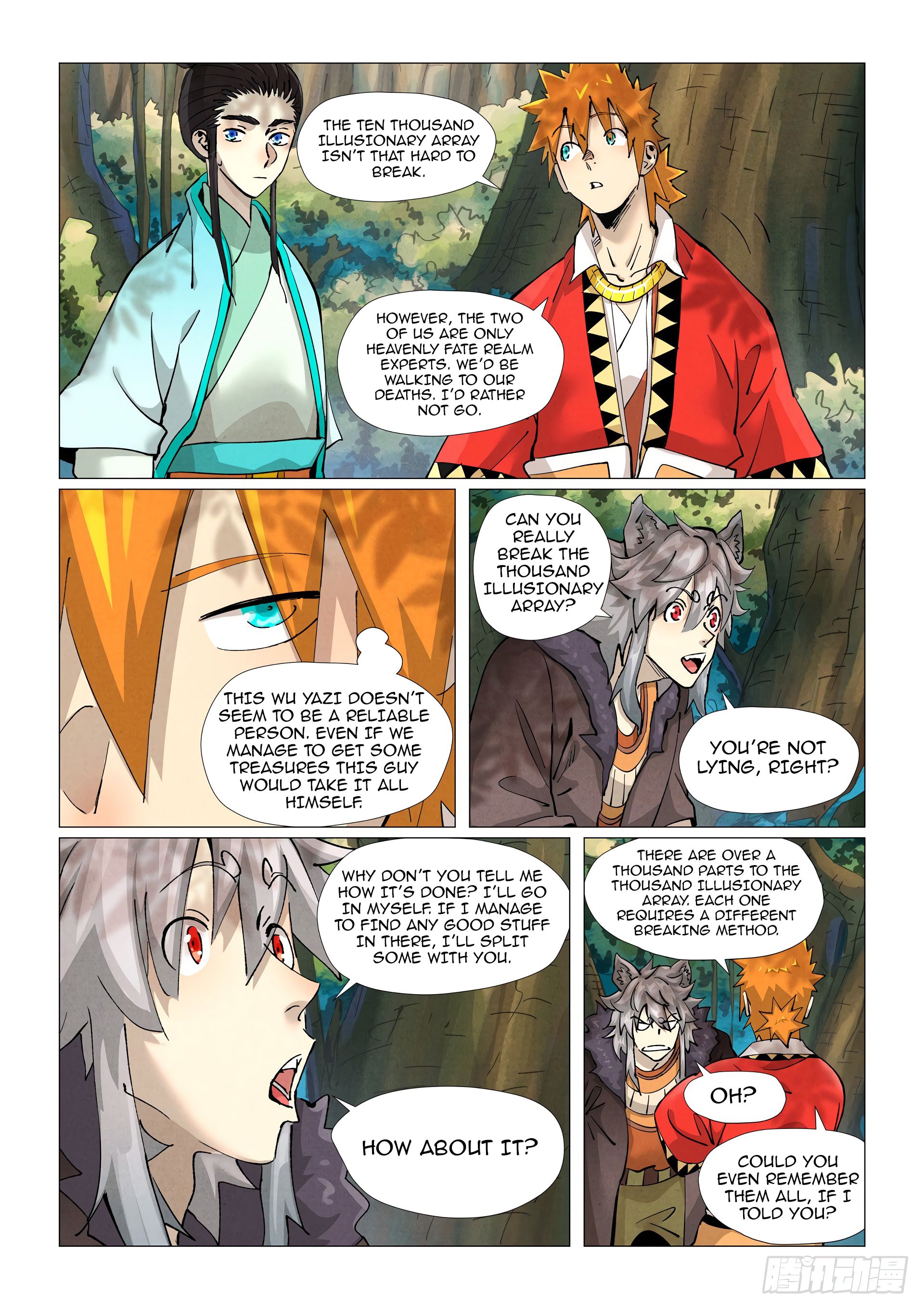 Tales of Demons and Gods chapter 385.6 page 10