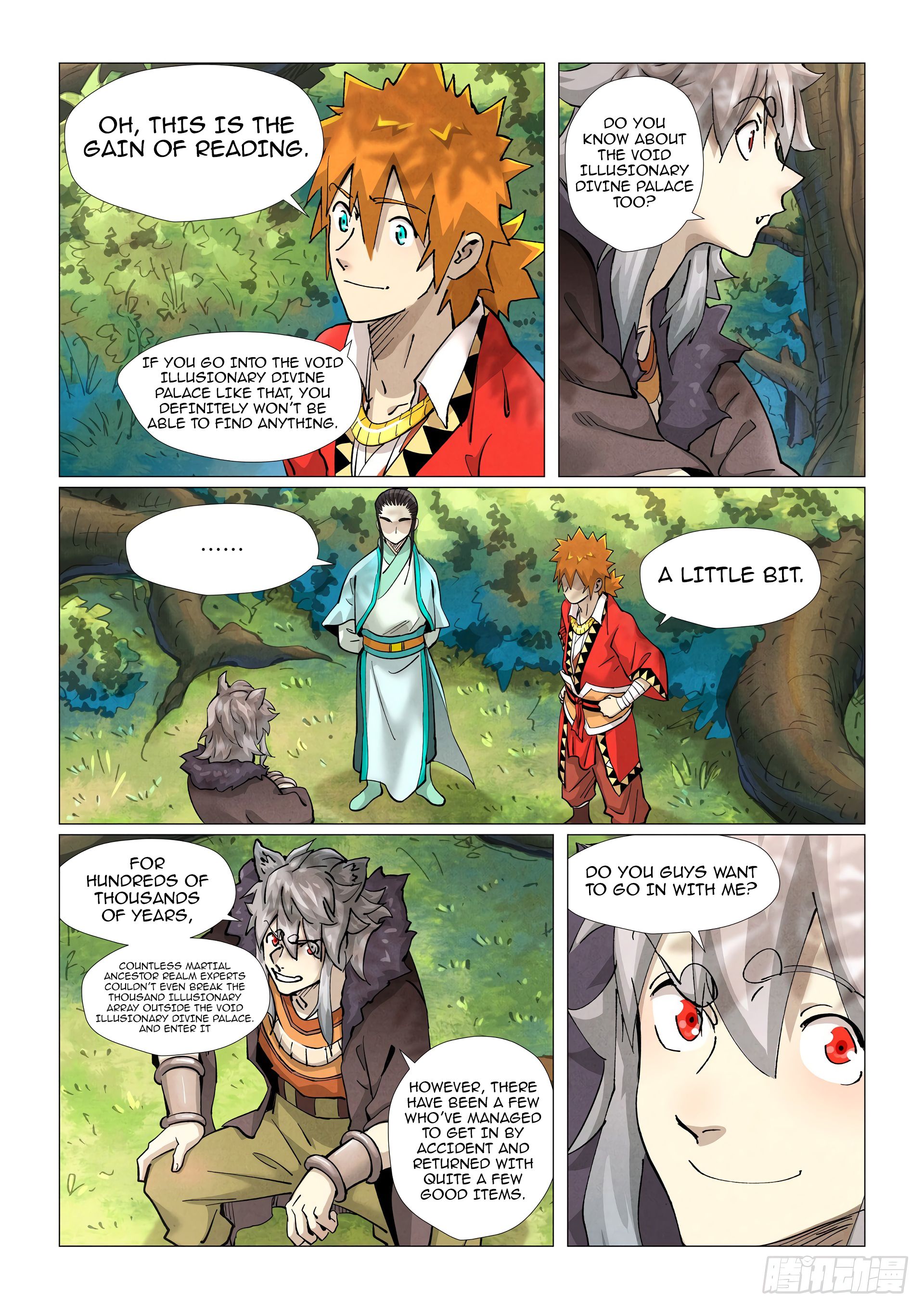 Tales of Demons and Gods chapter 385.6 page 9