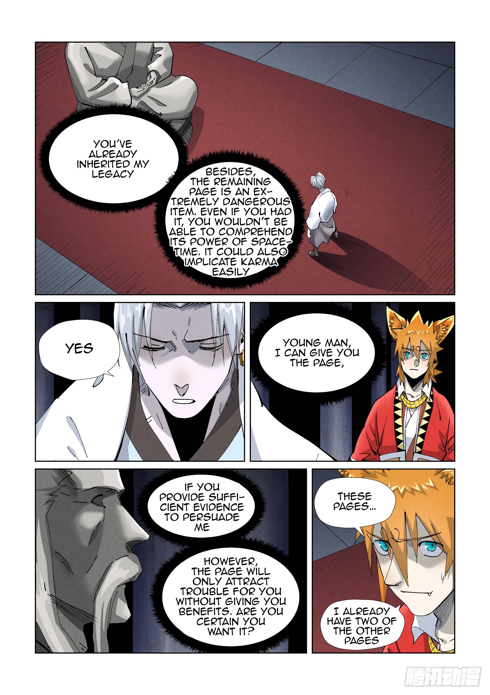 Tales of Demons and Gods chapter 398.1 page 5