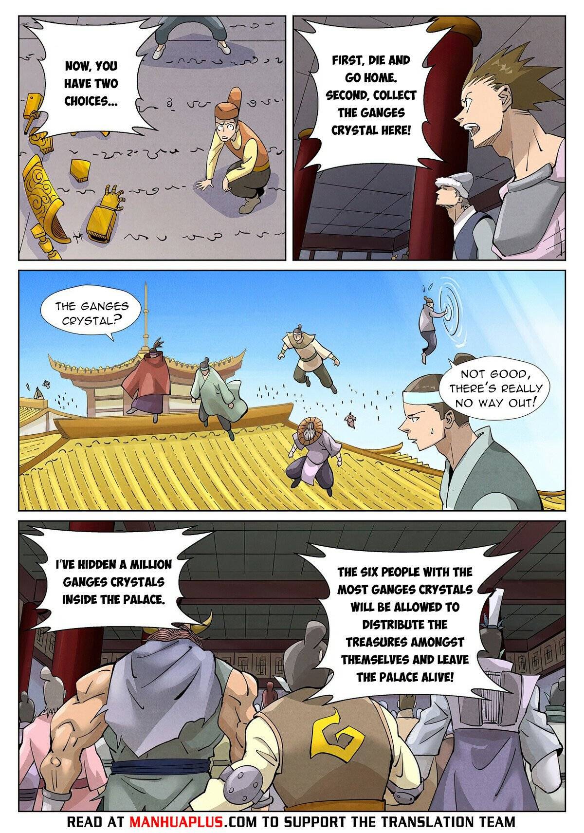 Tales of Demons and Gods chapter 398.6 page 8