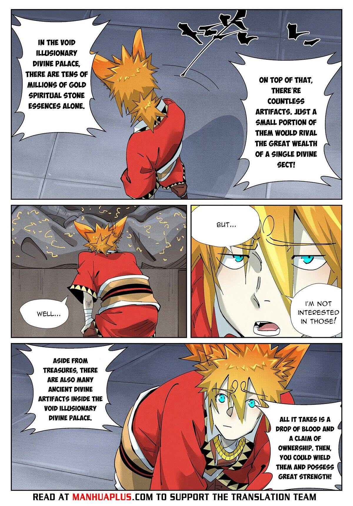 Tales of Demons and Gods chapter 399.6 page 7