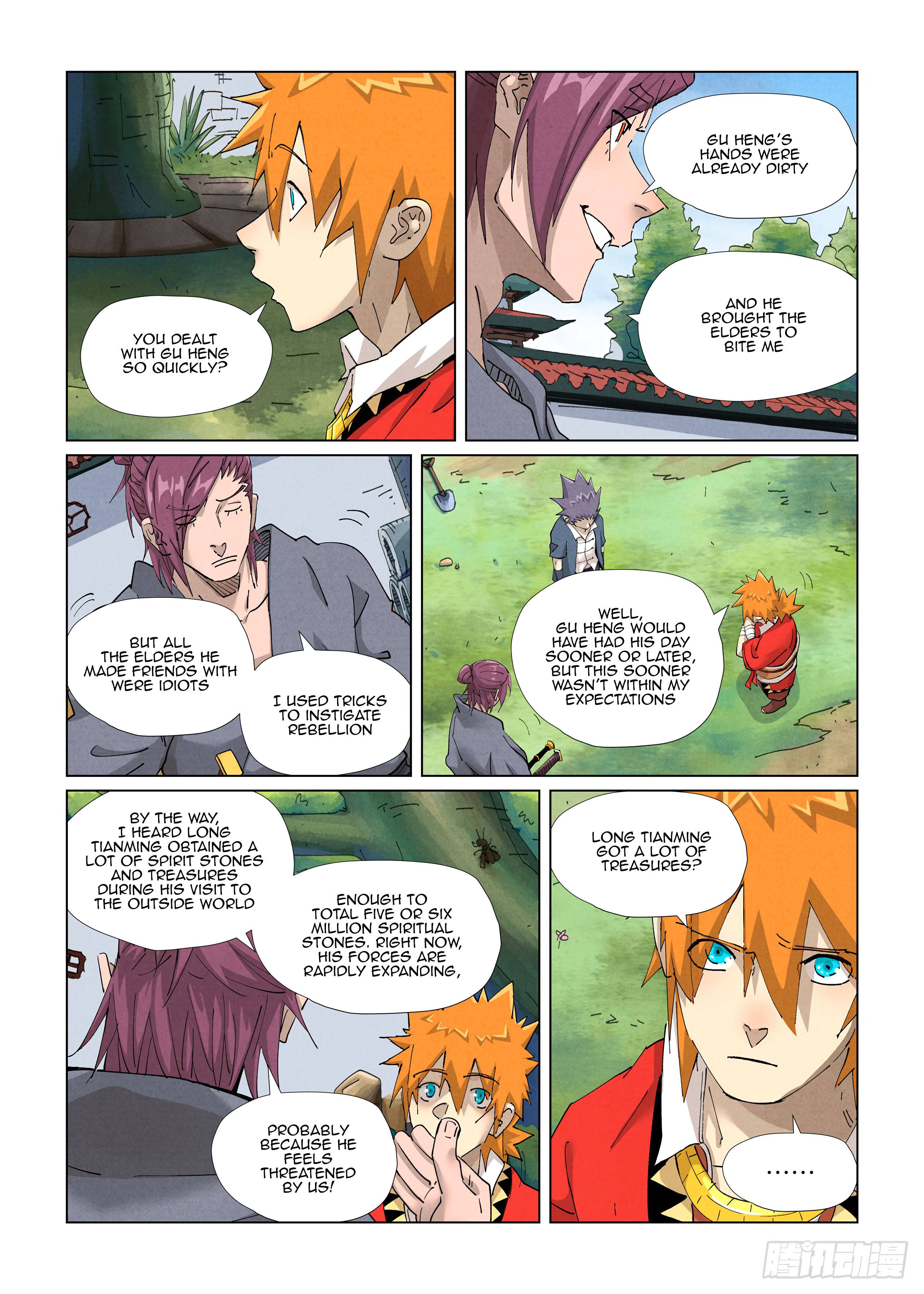 Tales of Demons and Gods chapter 412.5 page 10