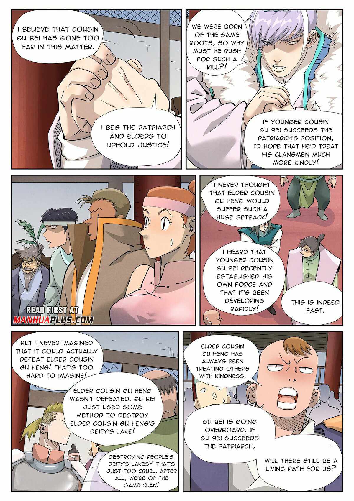 Tales of Demons and Gods chapter 412 page 1