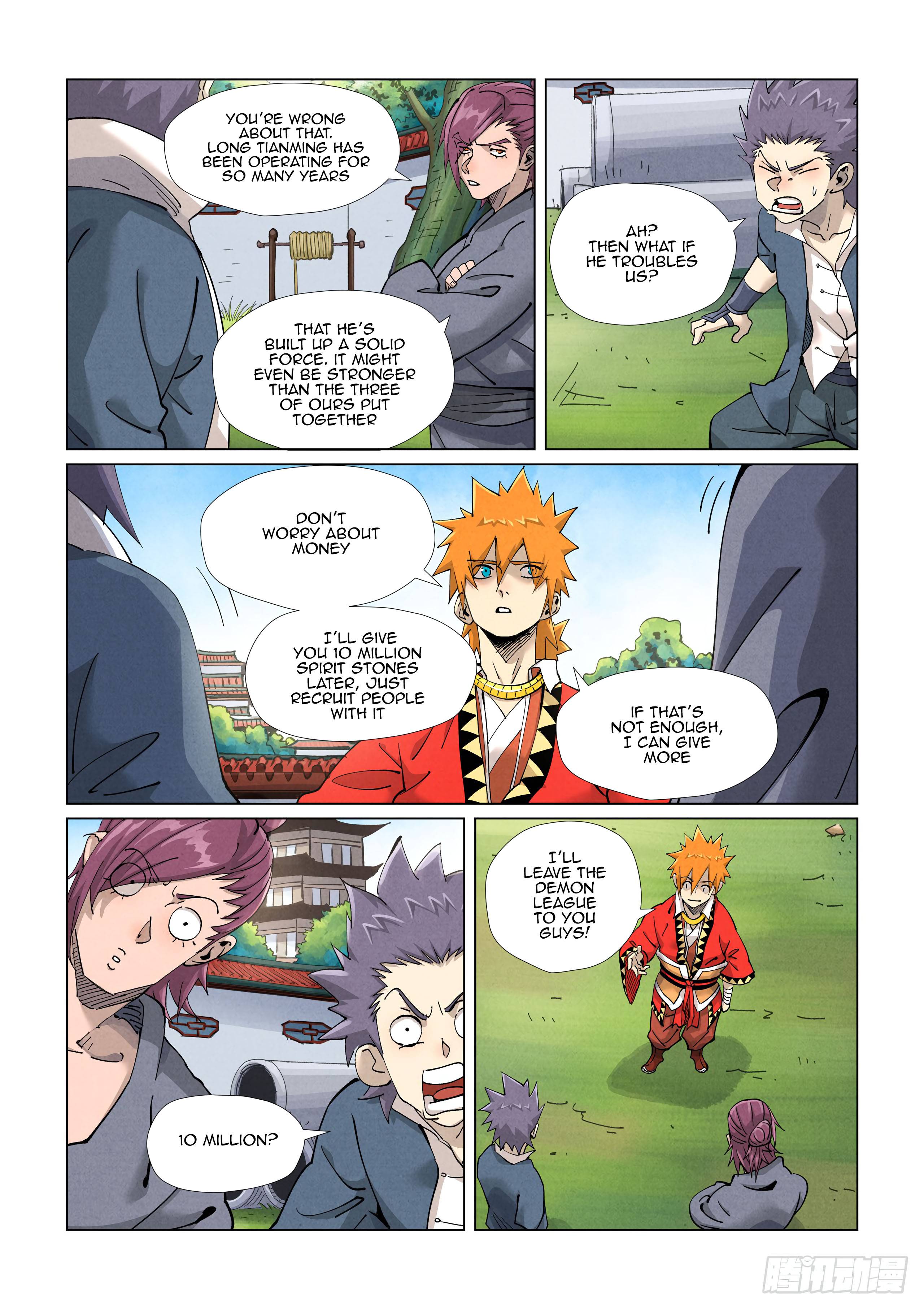 Tales of Demons and Gods chapter 413.1 page 4