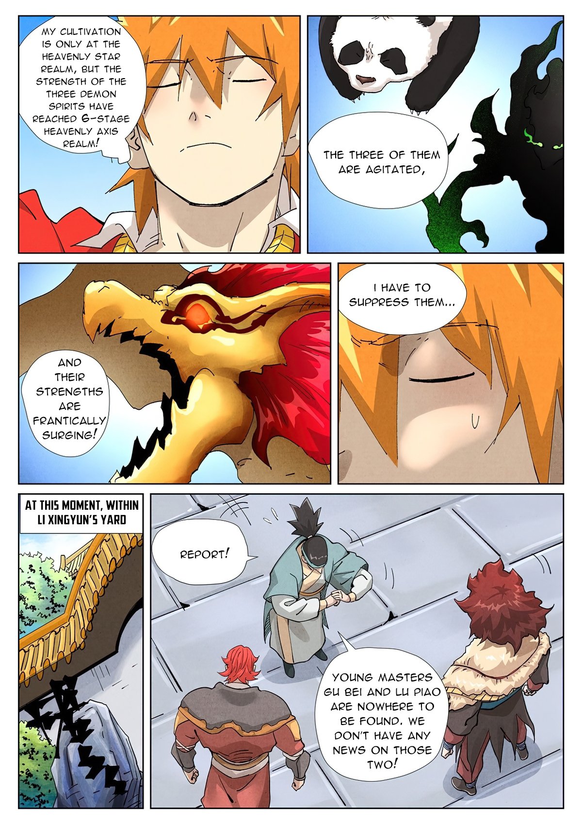 Tales of Demons and Gods chapter 413.6 page 6