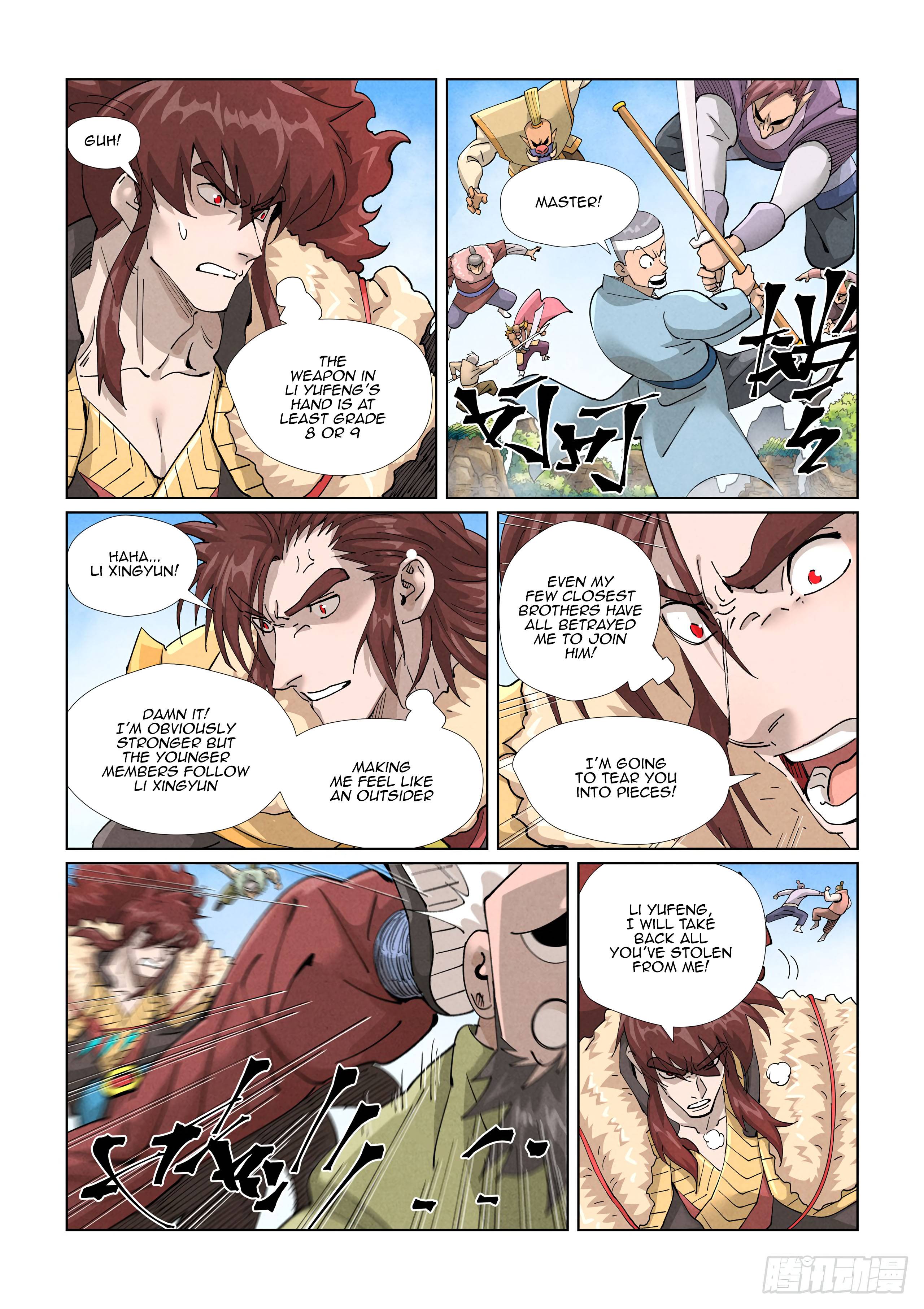 Tales of Demons and Gods chapter 414.1 page 9