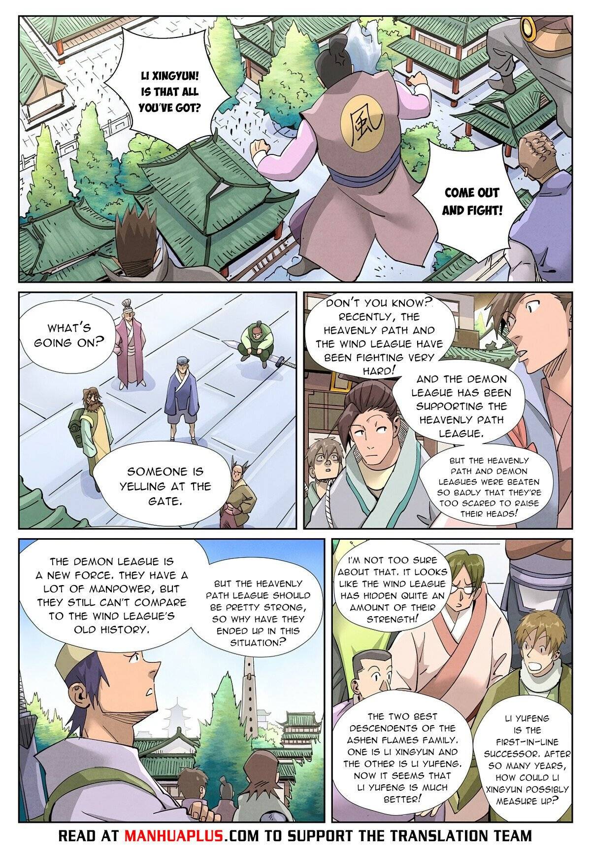 Tales of Demons and Gods chapter 414.6 page 3