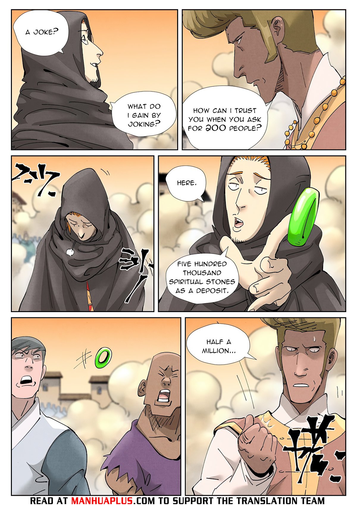 Tales of Demons and Gods chapter 417.6 page 4