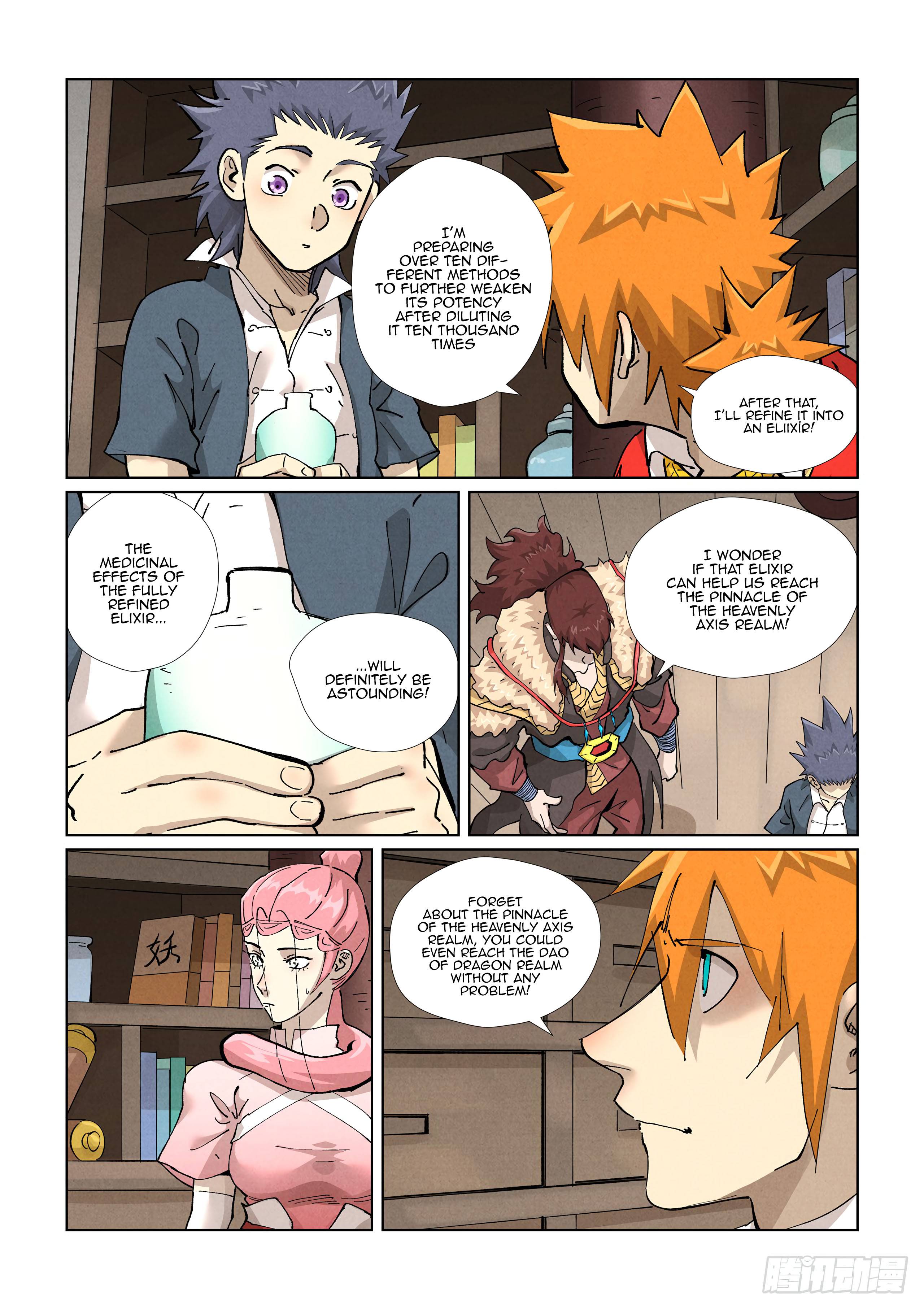 Tales of Demons and Gods chapter 422.5 page 10