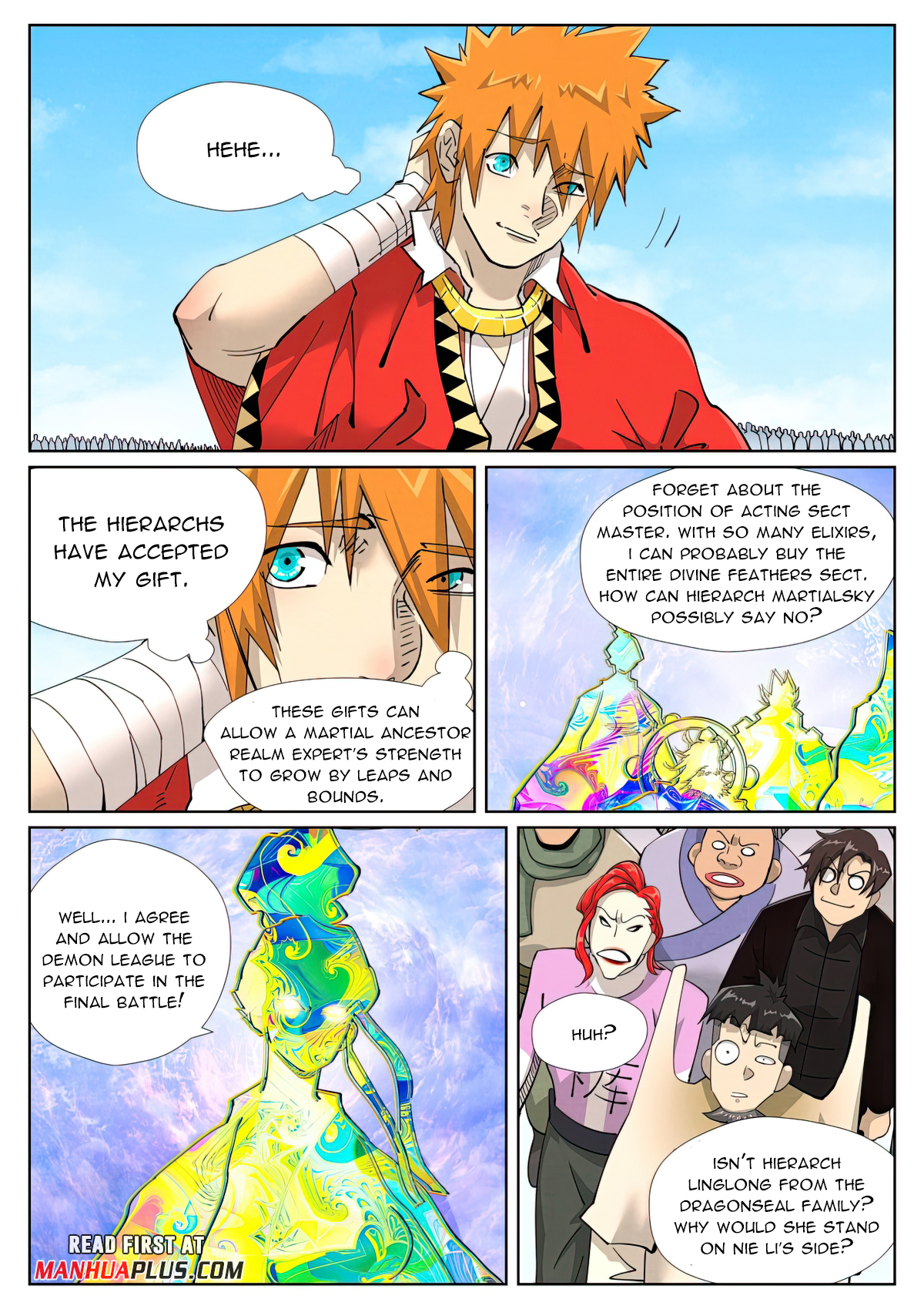 Tales of Demons and Gods chapter 427.6 page 7