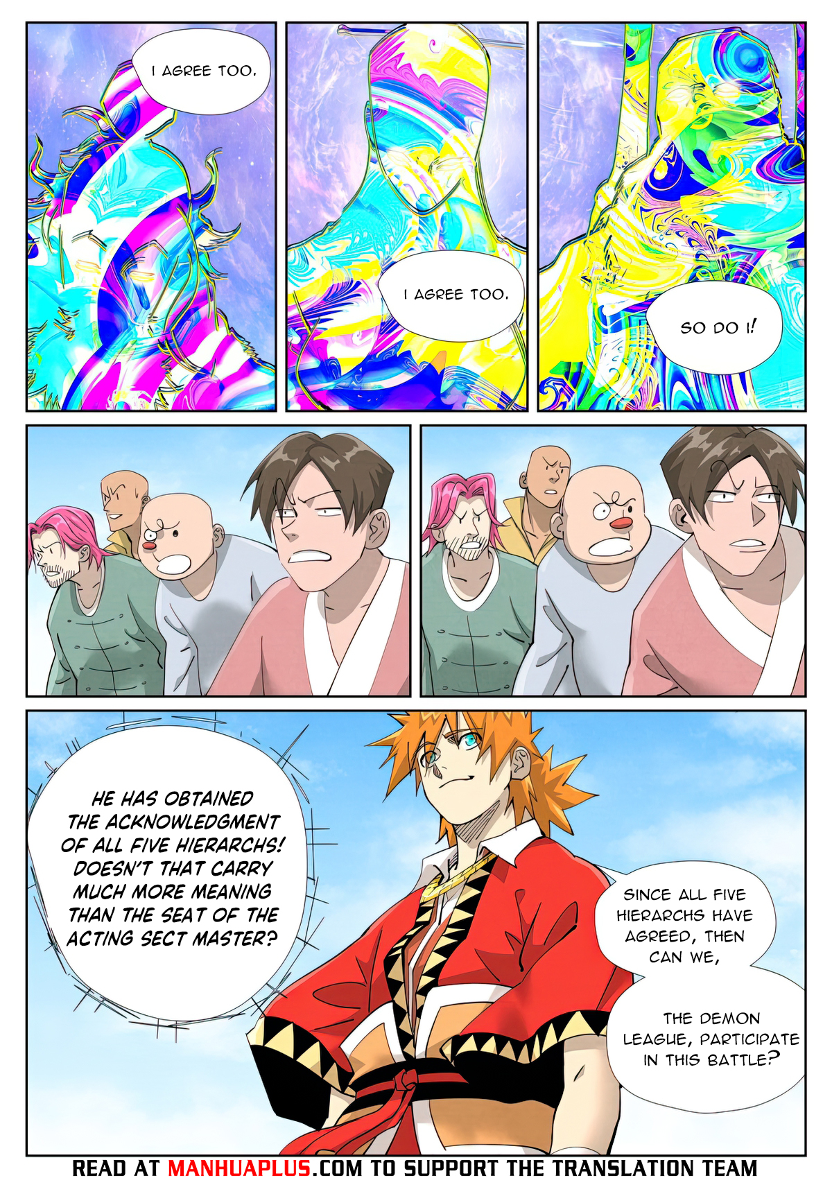 Tales of Demons and Gods chapter 427.6 page 8