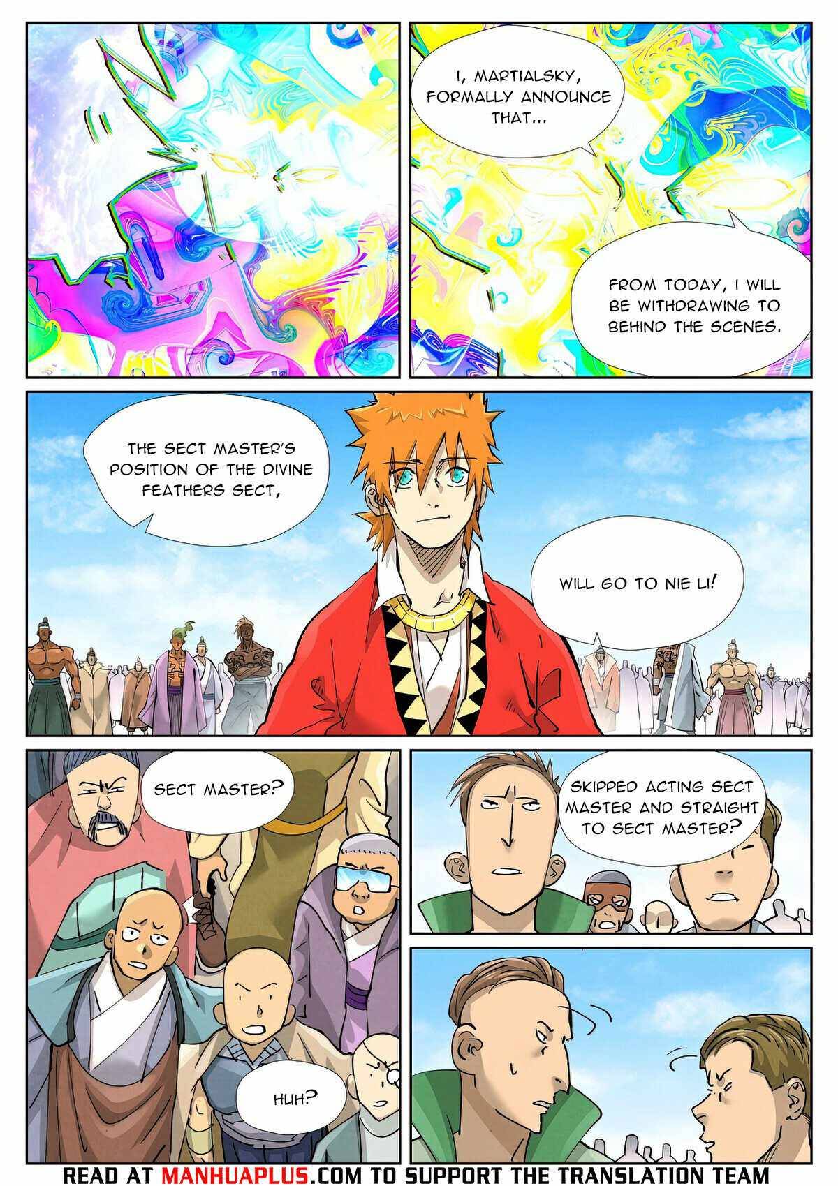 Tales of Demons and Gods chapter 428.6 page 8