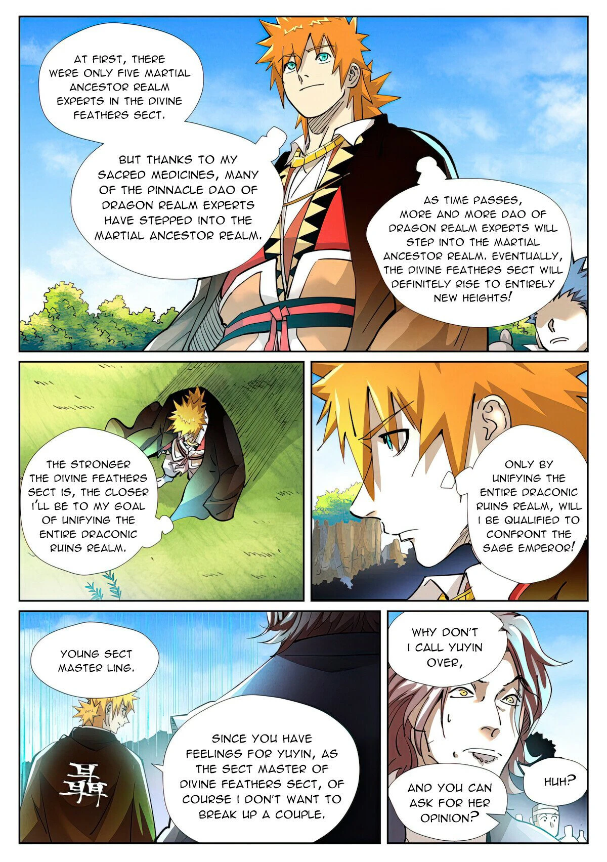 Tales of Demons and Gods chapter 430.6 page 10