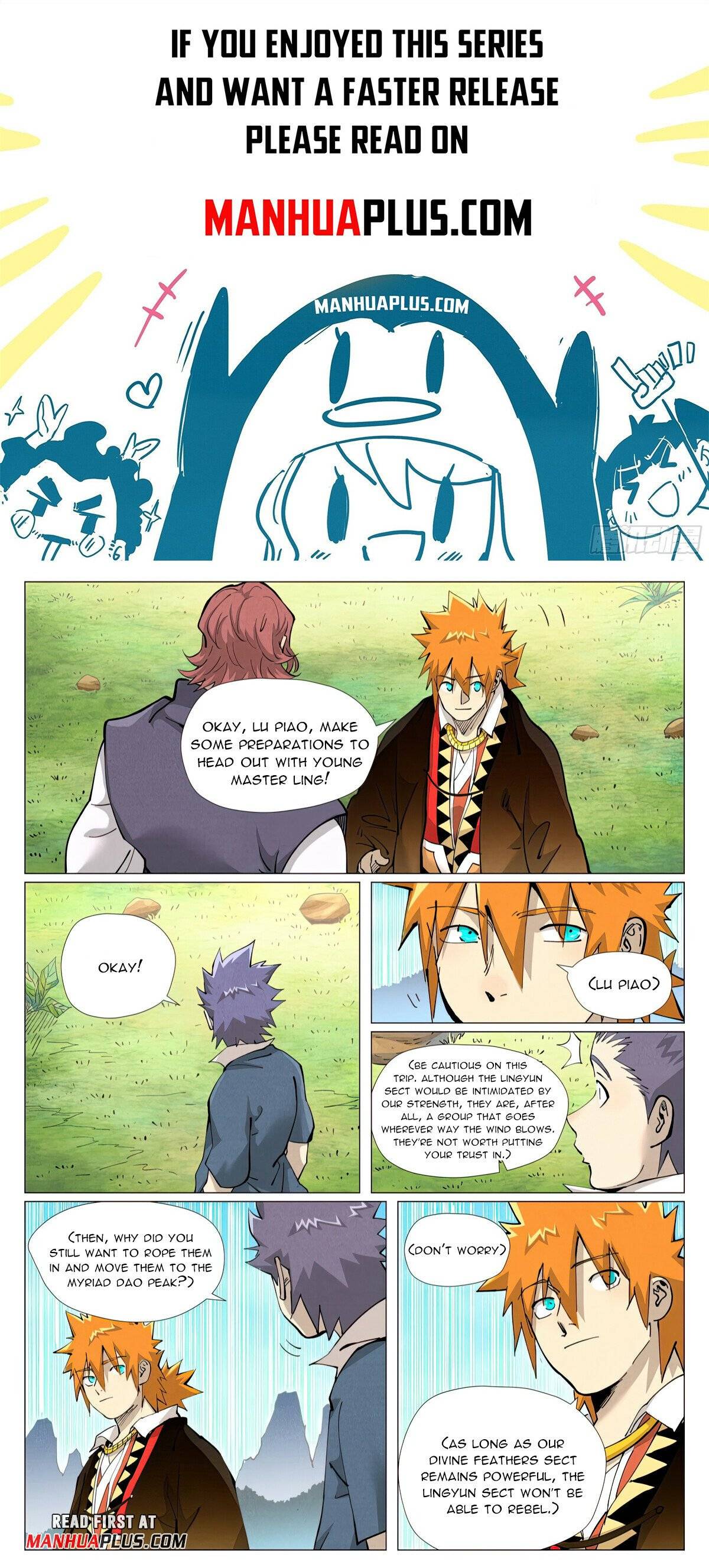 Tales of Demons and Gods chapter 431.6 page 1