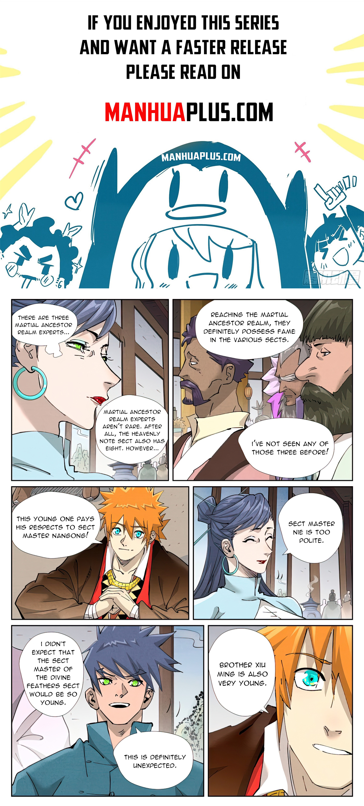 Tales of Demons and Gods chapter 433.6 page 1