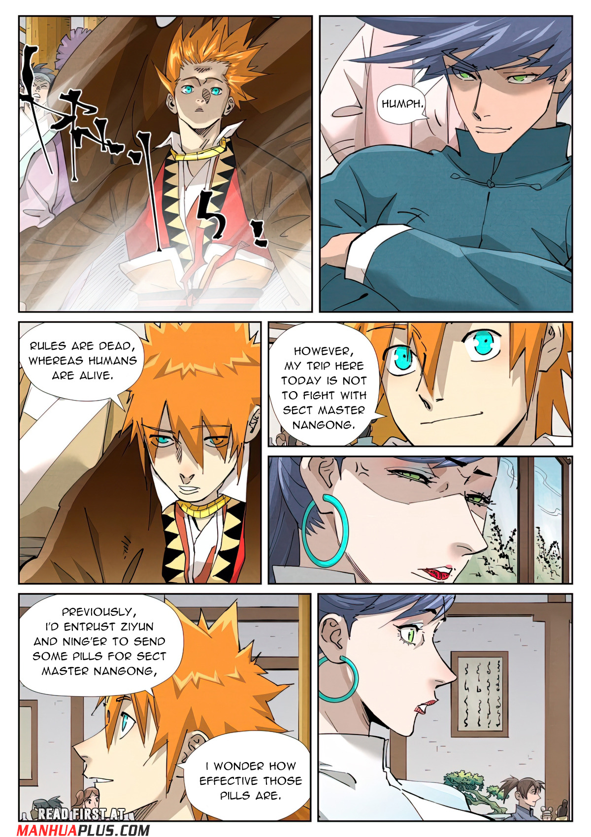 Tales of Demons and Gods chapter 433.6 page 8