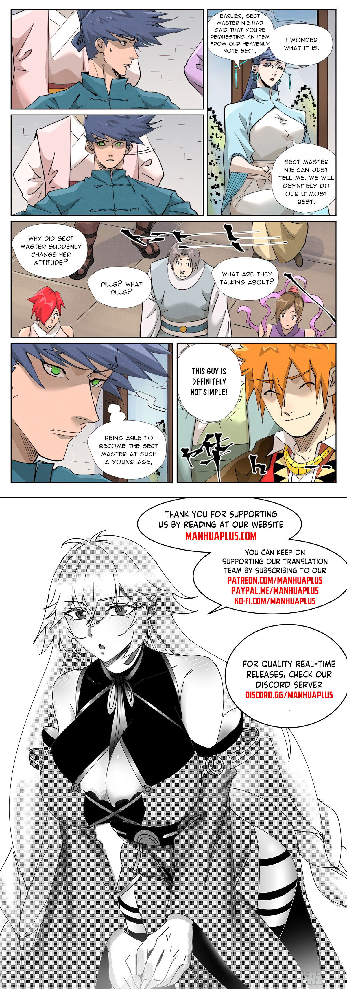 Tales of Demons and Gods chapter 433.6 page 9