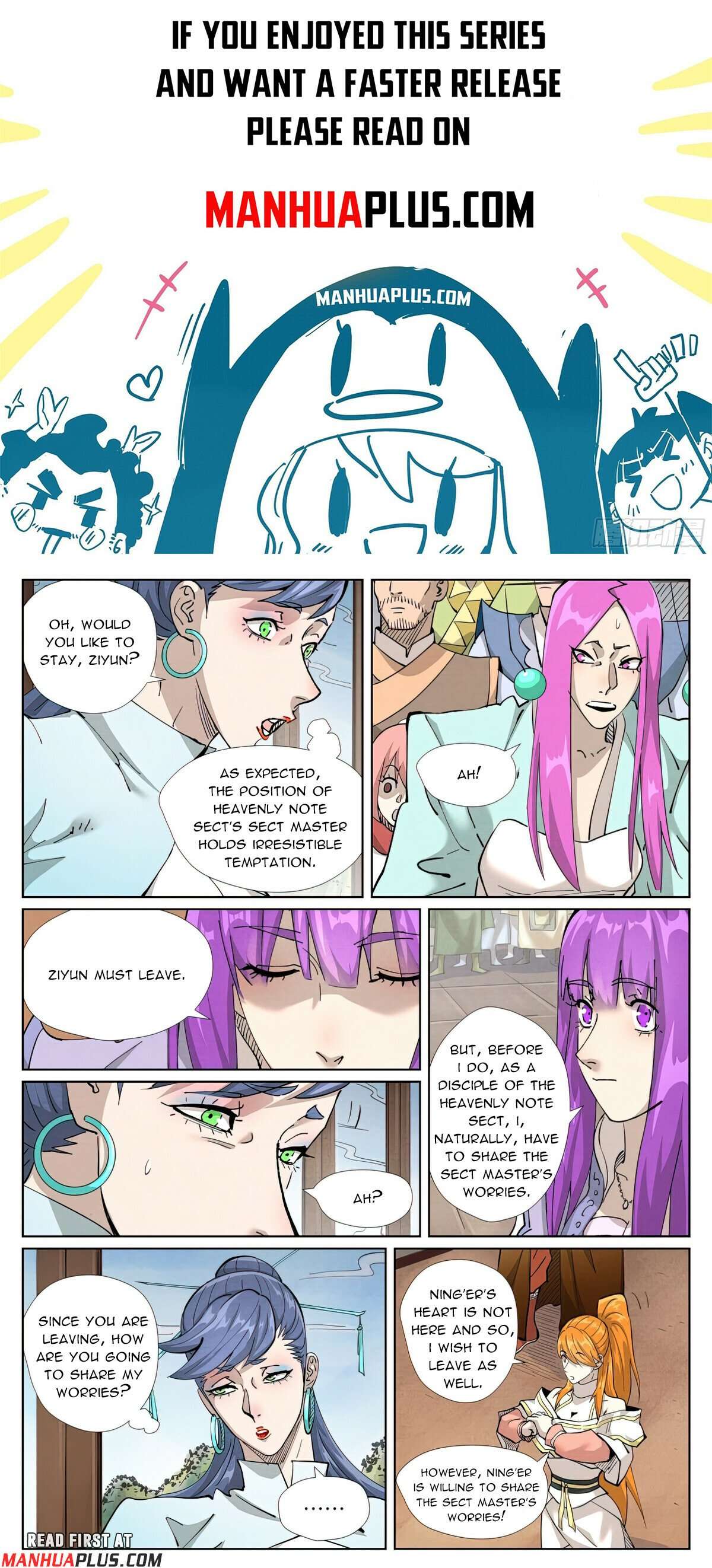 Tales of Demons and Gods chapter 435.6 page 1